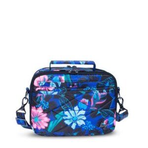 Lug Roundabout XL Convertible Crossbody Wallet - Elegant Black, Ideal for Stylis